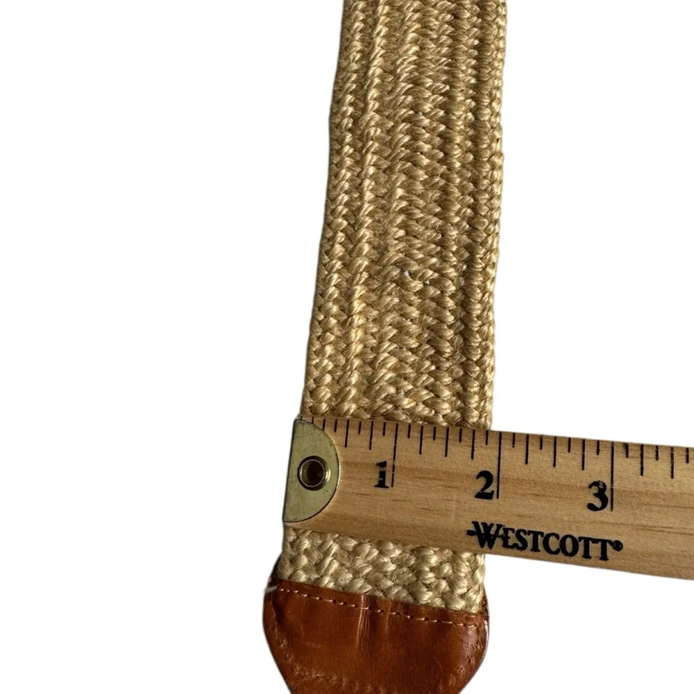 Vintage Woven Gold Tone Buckle Belt Women's‎ One Size